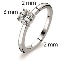 Anello Ti Sento Milano Donna in Argento Zirconia 1855ZI - 1855ZI